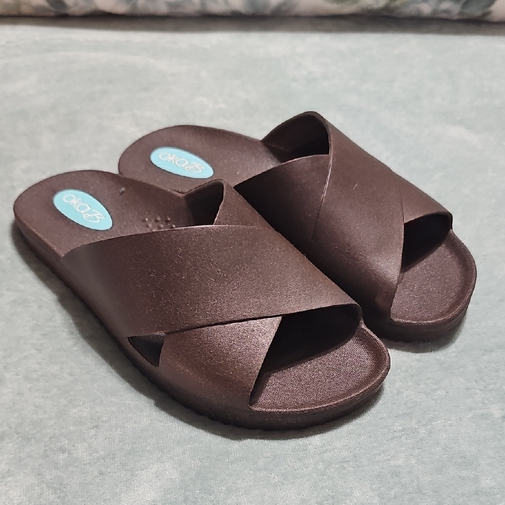 OKA b. Brown Women's Sandals